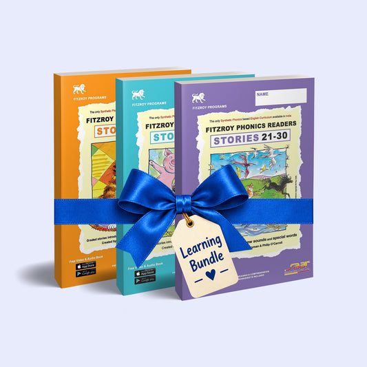 Fitzroy Phonics Readers Bundle: Stories 1-10, 11-20 & 21-30