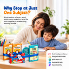 SAAR Complete Learning Bundle for Kids | Phonics, Maths, Life Skills & Art