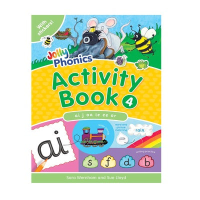 Jolly Phonics Activity Book 4