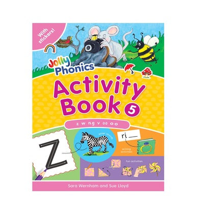Jolly Phonics Activity Book 5