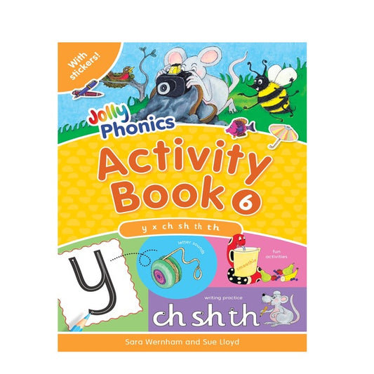 Jolly Phonics Activity Book 6