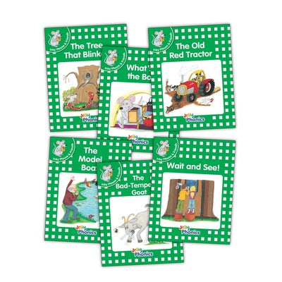 Jolly Phonics Readers, Inky & Friends, Green Level (pack of 6)