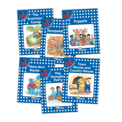 Jolly Phonics Readers, General Fiction, Blue Level (pack of 6)