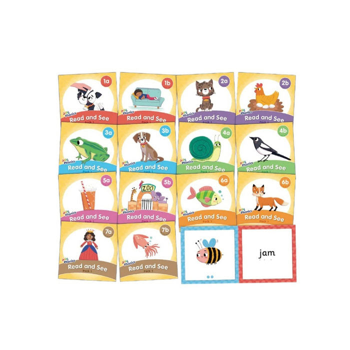 Jolly Phonics Read and See, Pack 1 (14 titles)