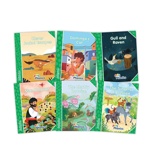 Jolly Phonics Folktales Readers - Green Level Books