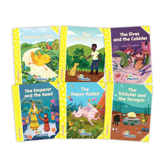 Jolly Phonics Folktales Readers - Yellow Level Books