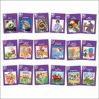 Jolly Phonics Purple Readers Complete Set Level 5 (General Fiction, Non-Fiction & Inky Mouse and Friends) (Precursive letters)