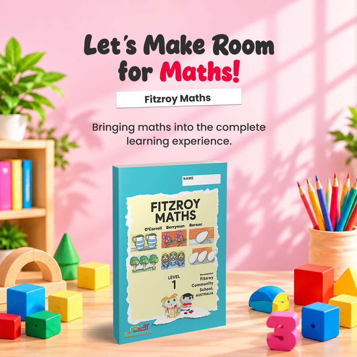 SAAR Complete Learning Bundle for Kids | Phonics, Maths, Life Skills & Art