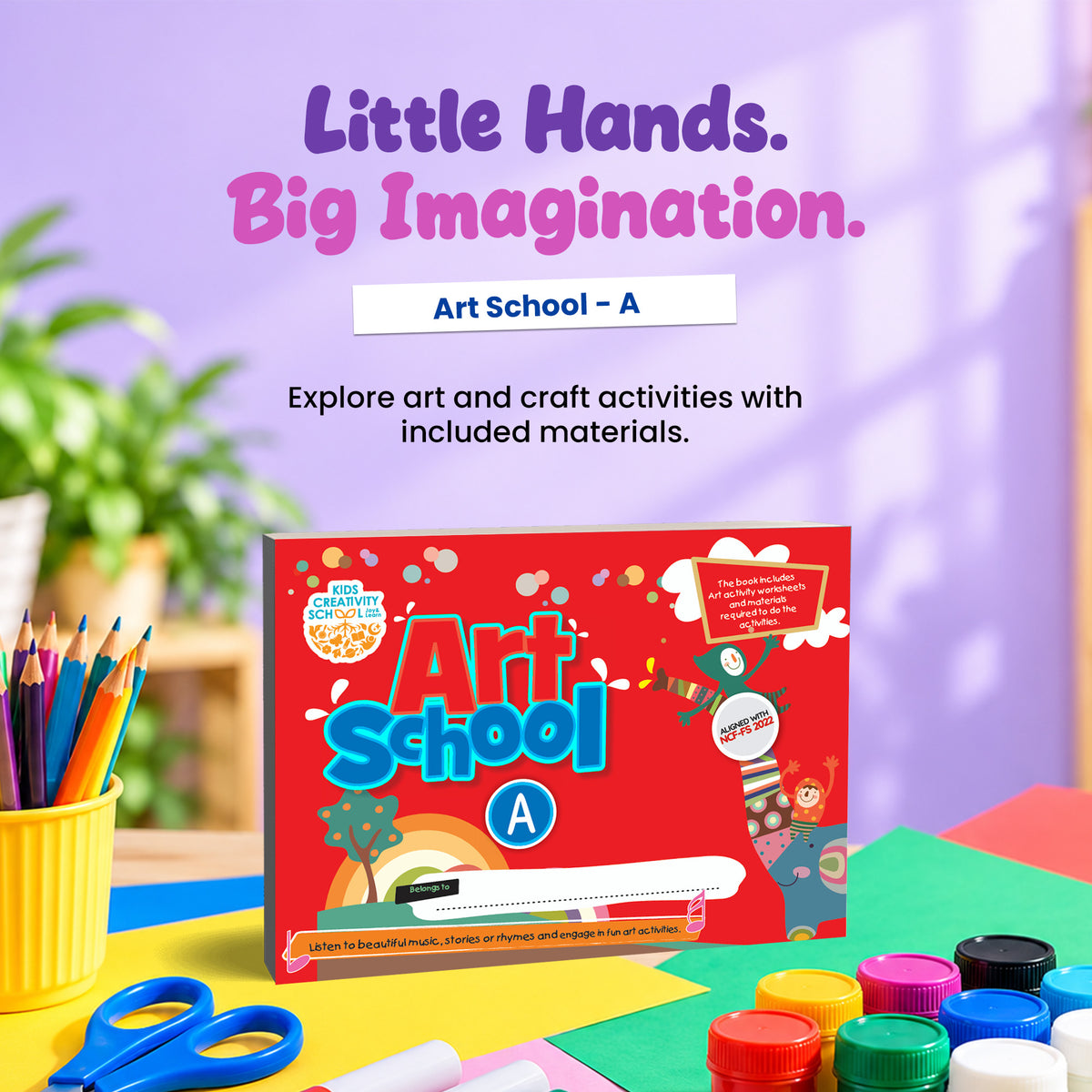 SAAR Complete Learning Bundle for Kids | Phonics, Maths, Life Skills & Art