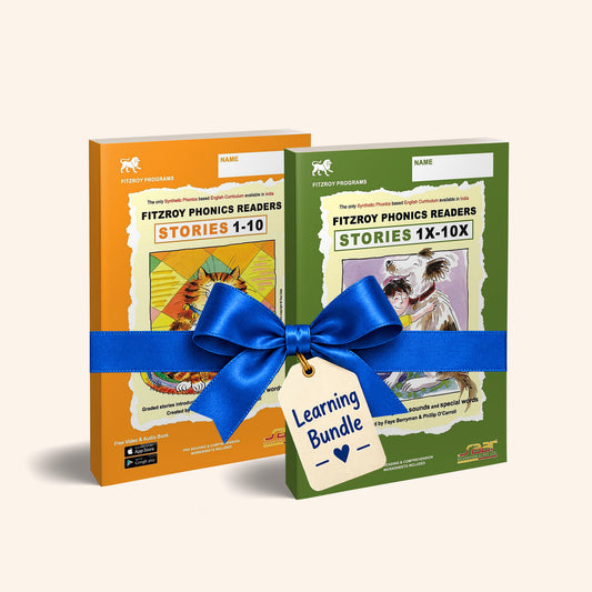 Fitzroy Phonics Readers Bundle: Stories 1-10 + Stories 1X-10X