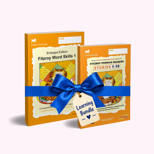 Fitzroy Phonics Readers 1-10 + Fitzroy Word Skills 1 Bundle