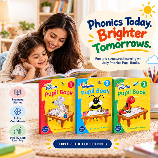 Jolly Phonics Pupil Book Bundle: Books 1, 2 & 3