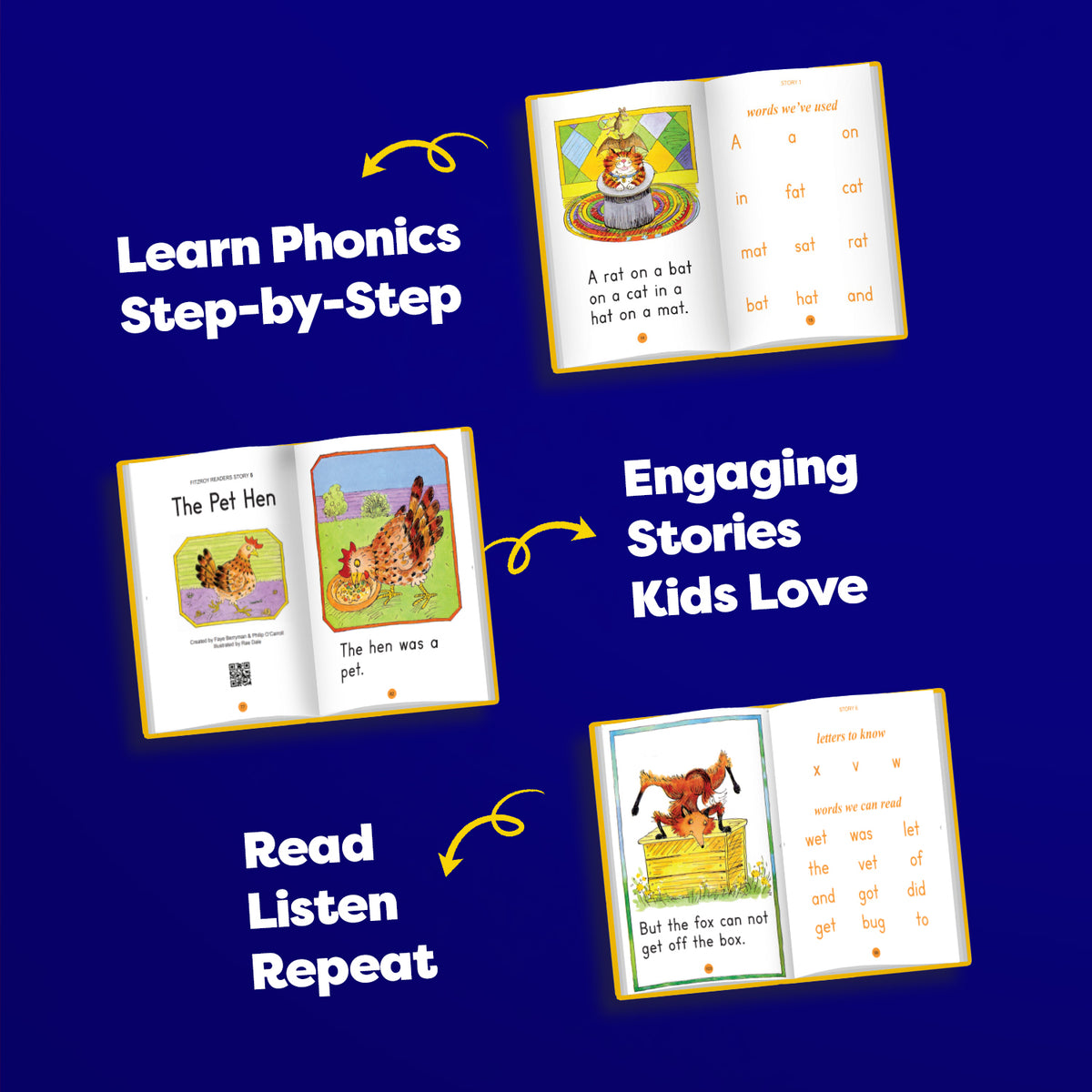 Fitzroy Phonics Readers stories 1-10
